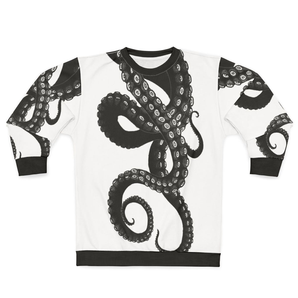 Kraken sweatshirt with tentacles for a spooky sea creature look