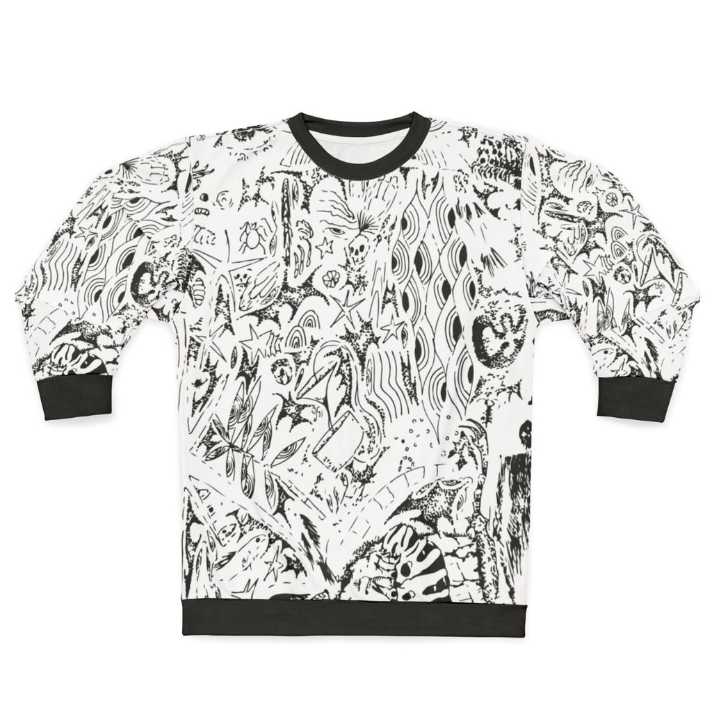Anime Ghibli Drawing Collage Sweatshirt