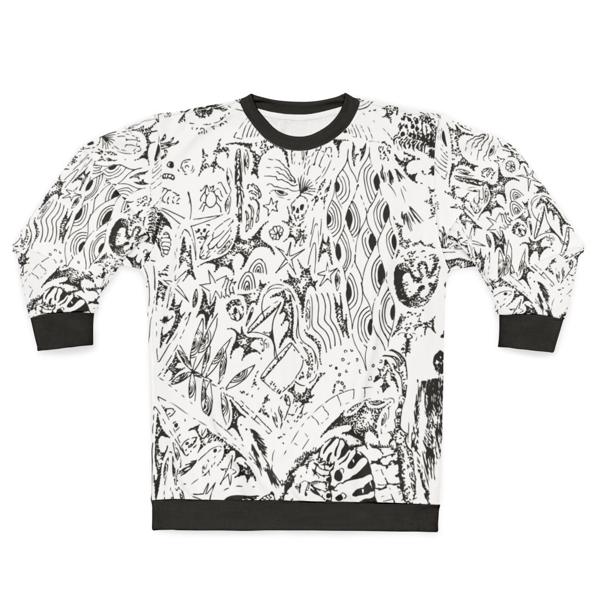 Anime Ghibli Drawing Collage Sweatshirt