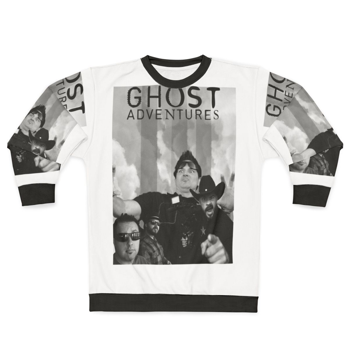 Ghost Adventures Sweatshirt featuring Zac Bagans and the paranormal investigation team