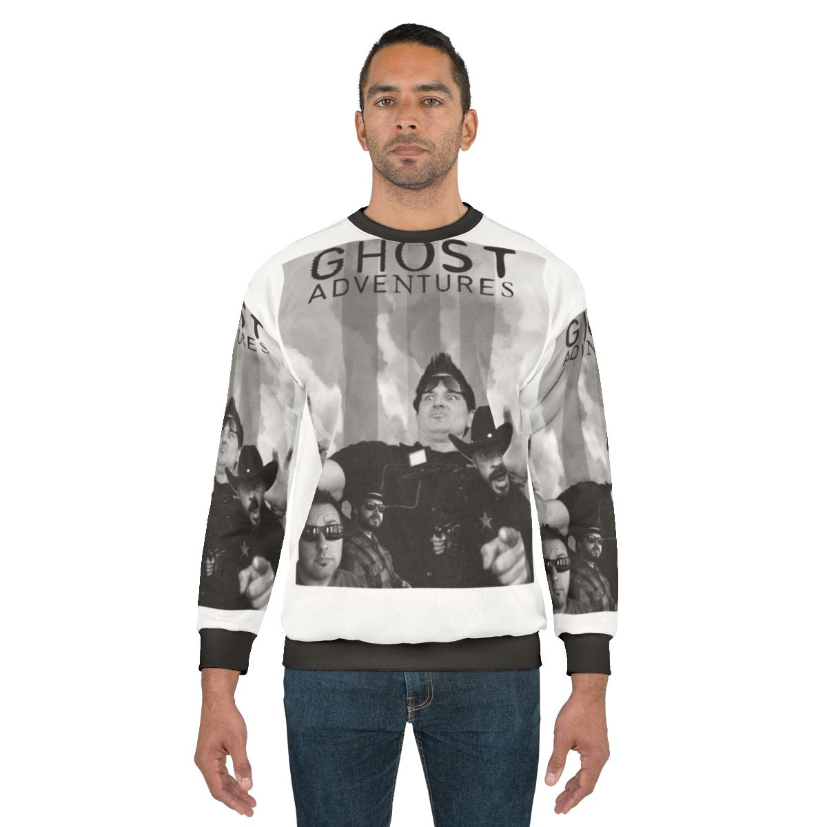 Ghost Adventures Sweatshirt featuring Zac Bagans and the paranormal investigation team