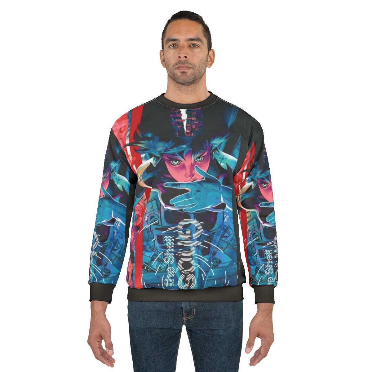 Ghost In The Shell Anime Inspired Women's Sweatshirt
