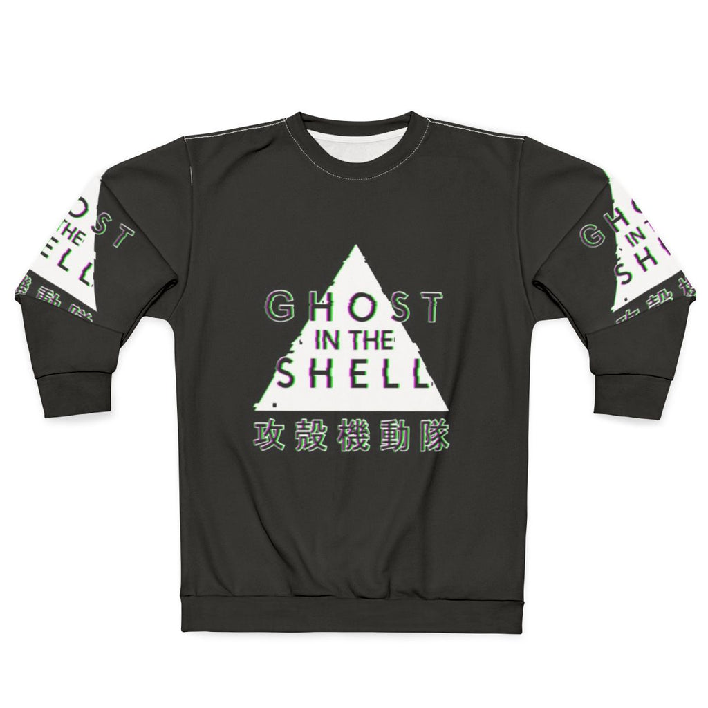 Ghost In The Shell Glitch Cyberpunk Sweatshirt
