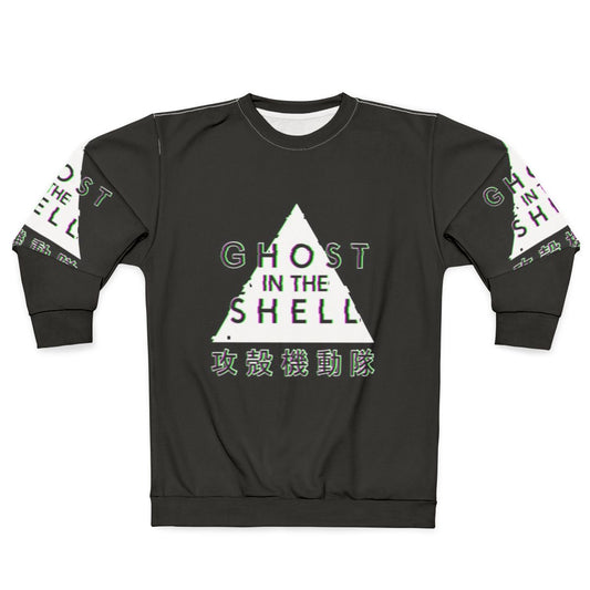 Ghost In The Shell Glitch Cyberpunk Sweatshirt