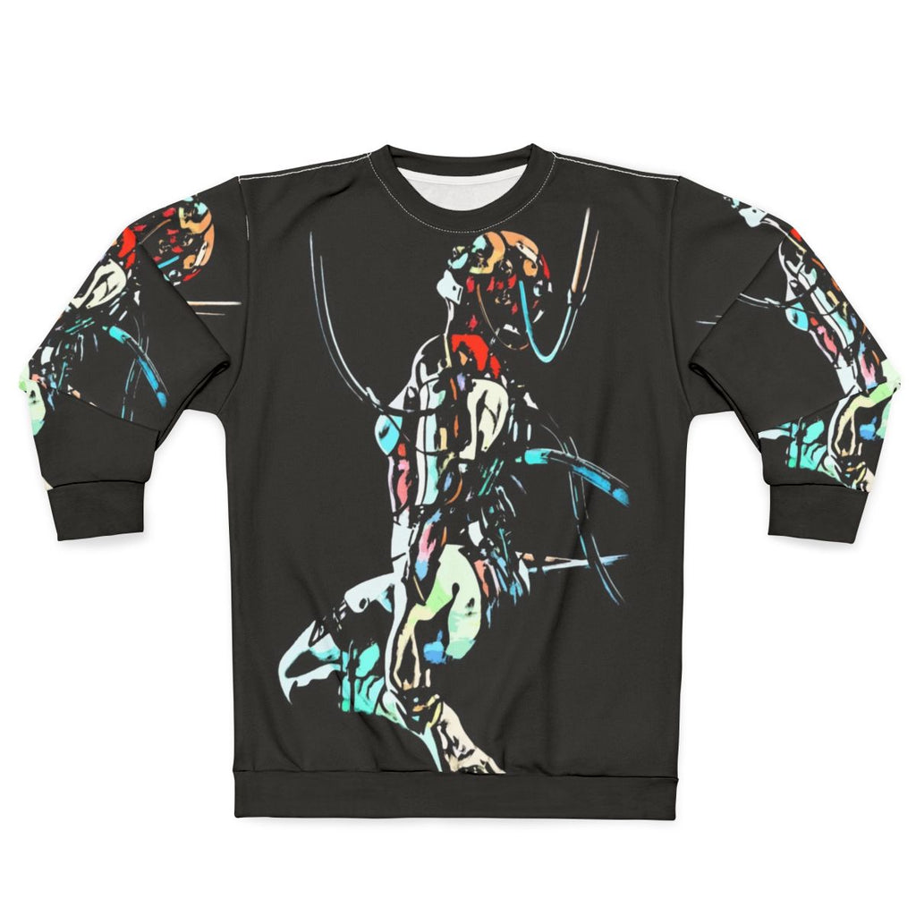 Ghost In The Shell anime cyberpunk-inspired sweatshirt
