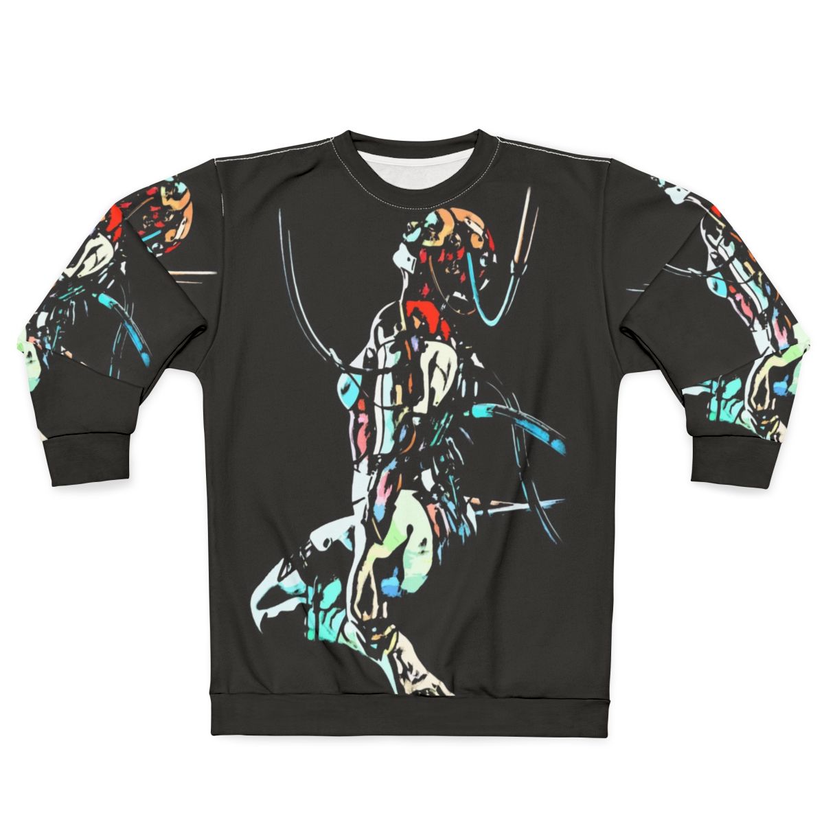 Ghost In The Shell anime cyberpunk-inspired sweatshirt