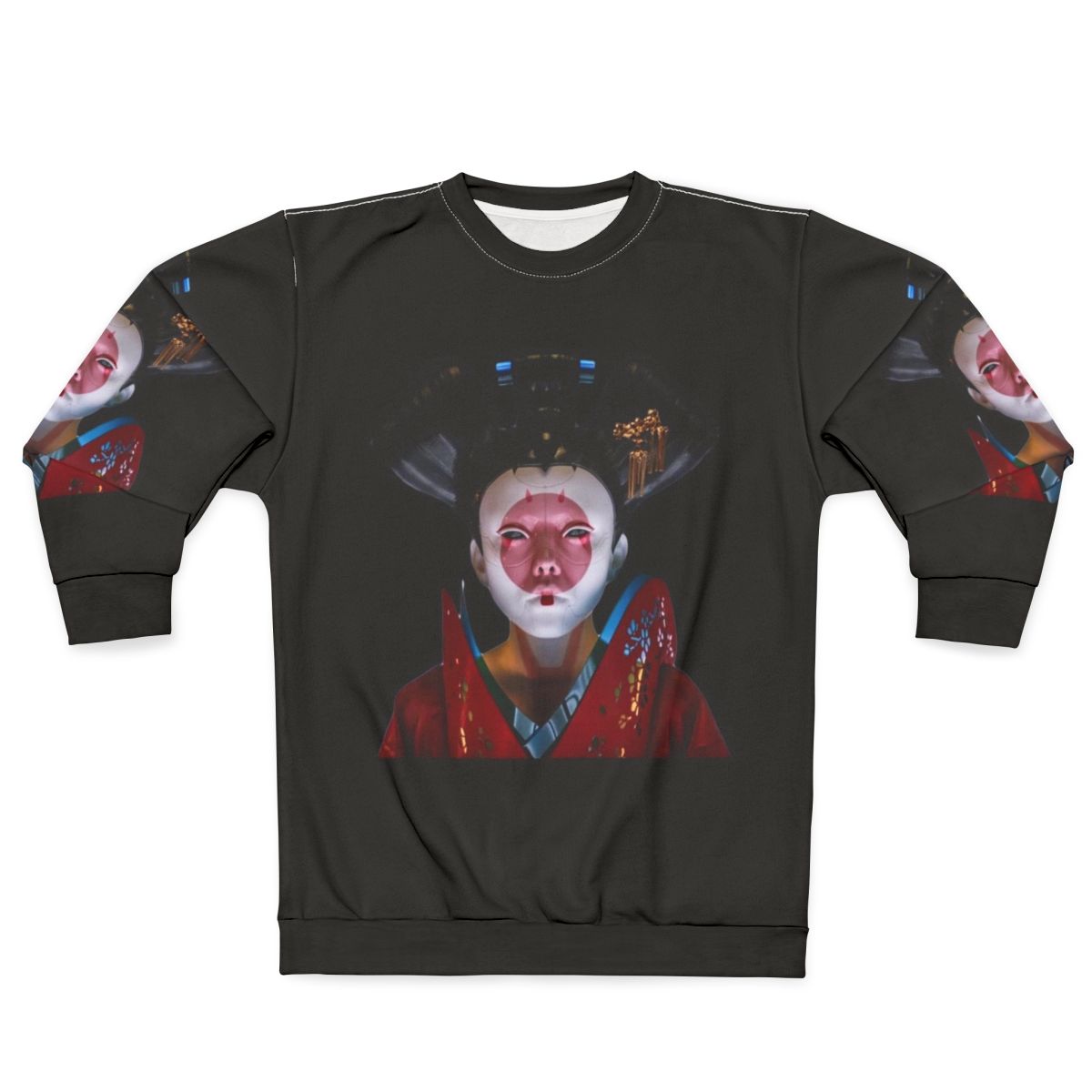 Ghost In The Shell Anime Sweatshirt with Cyberpunk Inspired Design