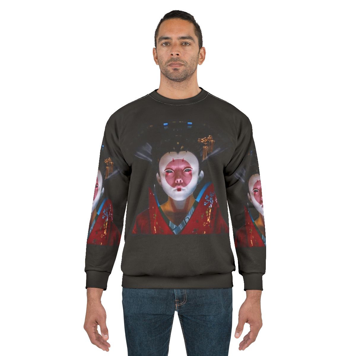 Ghost In The Shell Anime Sweatshirt with Cyberpunk Inspired Design