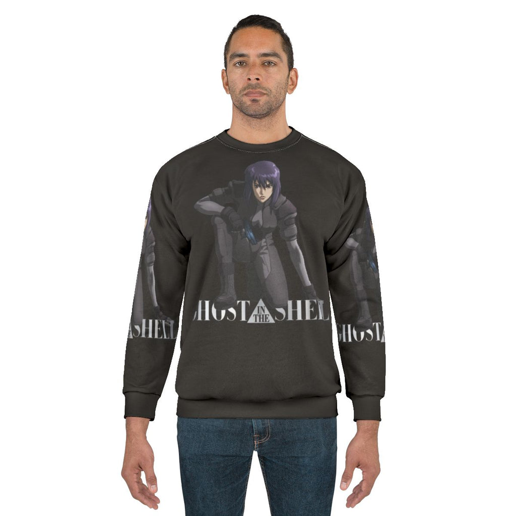 Ghost in the Shell anime cyberpunk sweatshirt