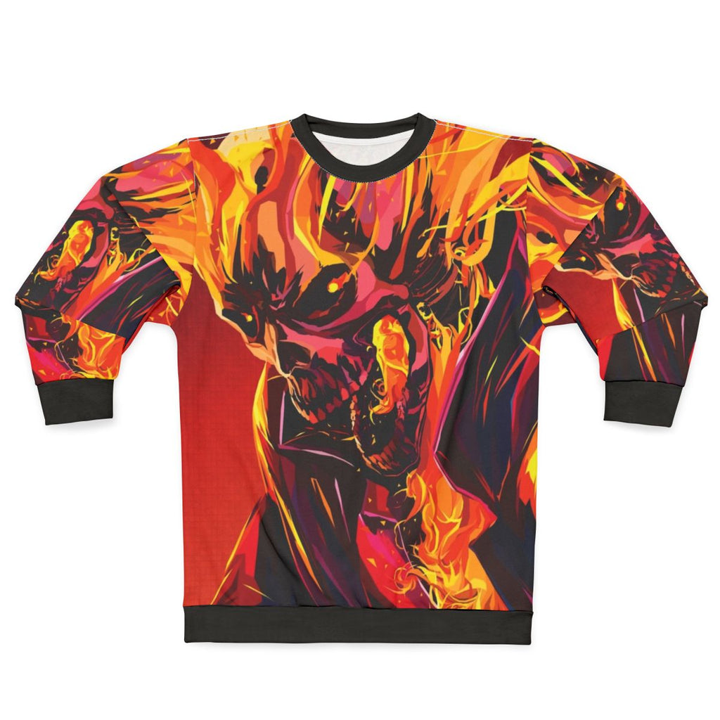 Ghost Rider Skull Sweatshirt