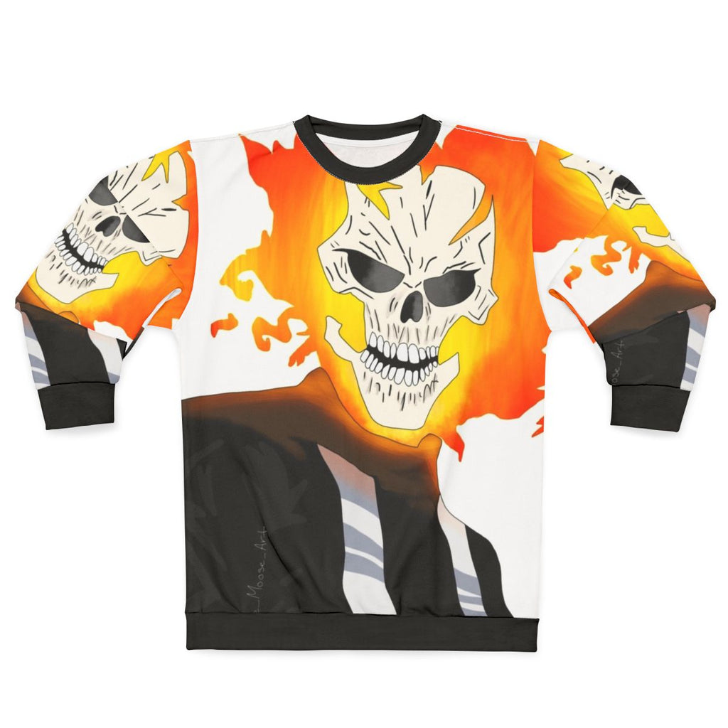 Ghost Rider Marvel Comic Superhero Sweatshirt