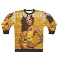 Gia Carangi's famous Cosmopolitan yellow swimsuit sweatshirt