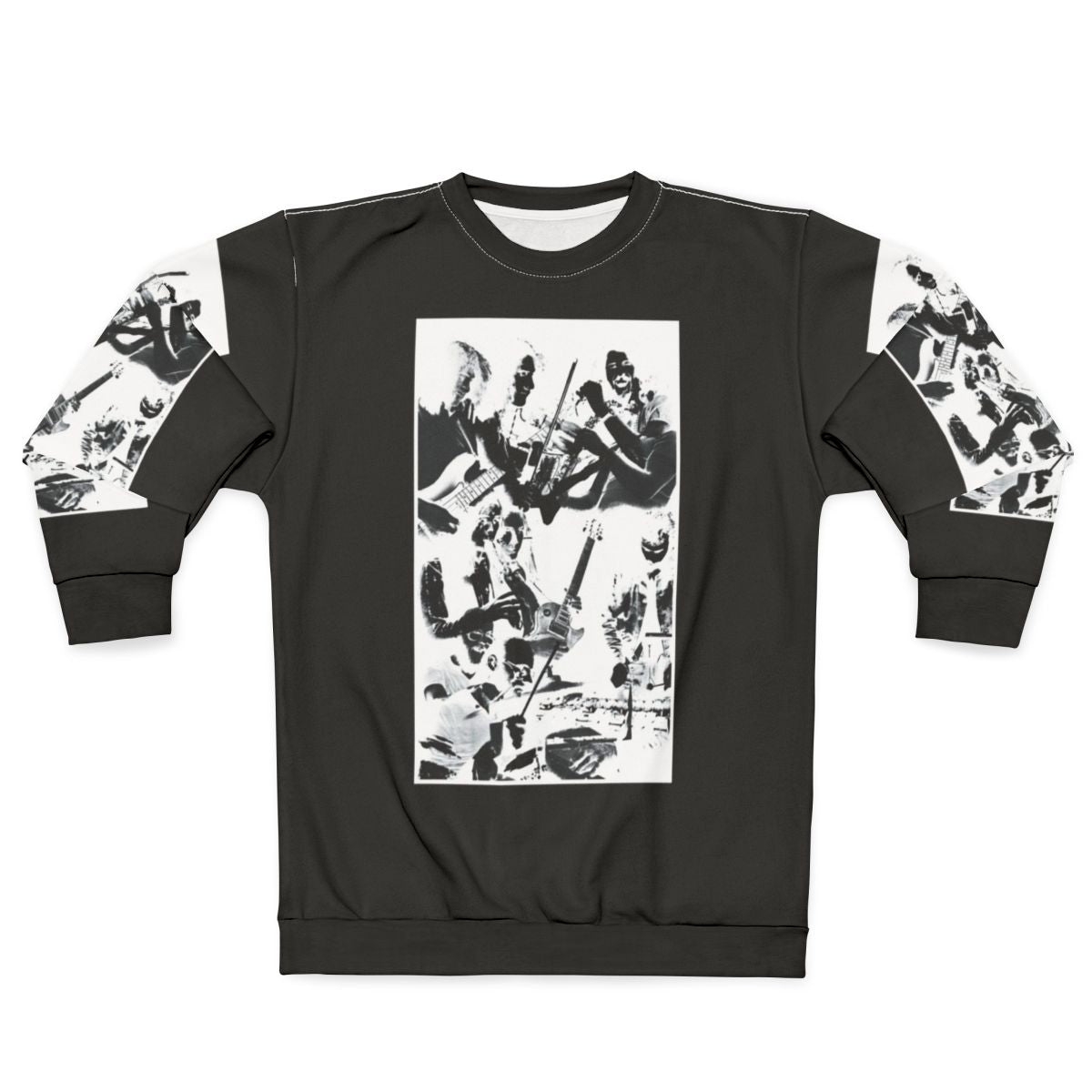 Progressive rock tribute sweatshirt with Giant Glass House design