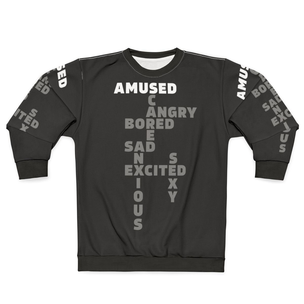 Westworld Mood Sweatshirt with Angry and Amused Giggles