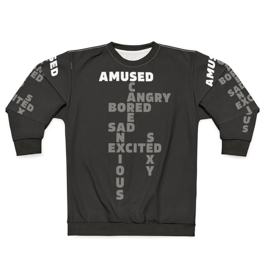 Westworld Mood Sweatshirt with Angry and Amused Giggles