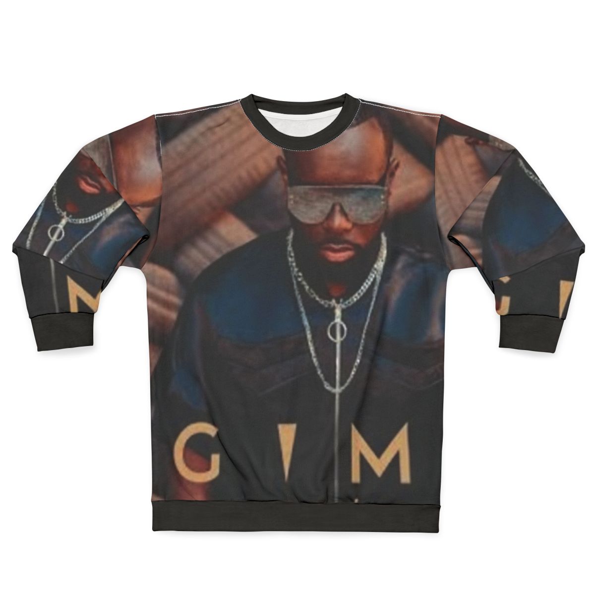 Gims "Le Fleau" Rap Album Cover Sweatshirt