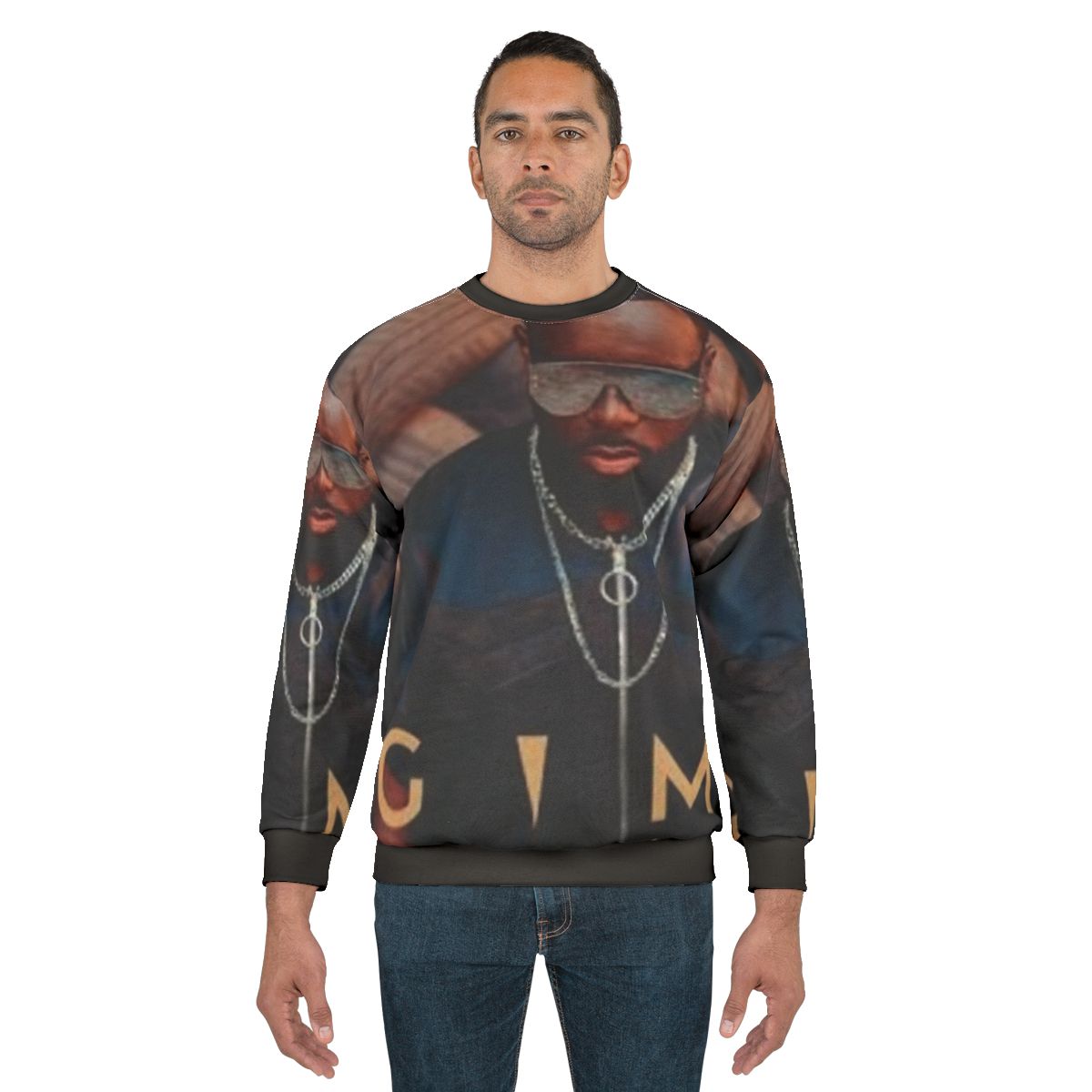 Gims "Le Fleau" Rap Album Cover Sweatshirt
