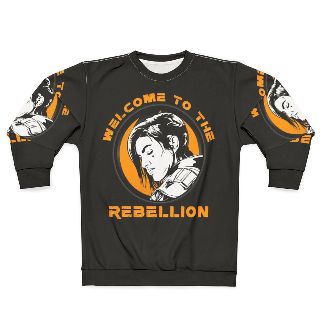 Gina Carano "Welcome to the Rebellion" Sweatshirt