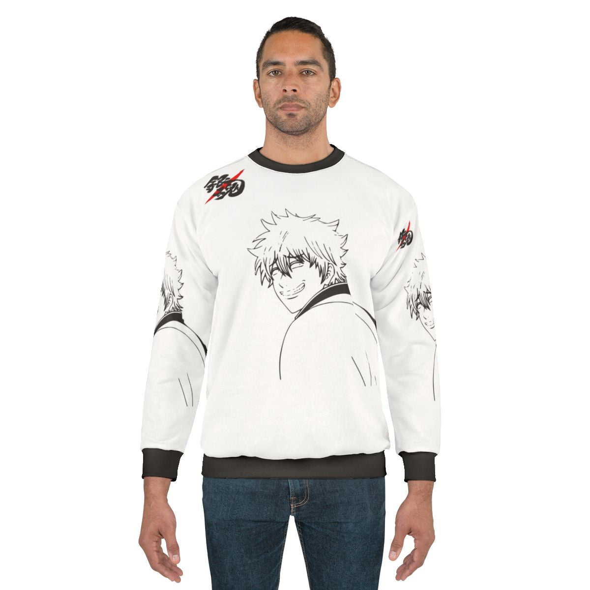 Gintama Anime Gintoki Smile Sweatshirt