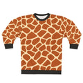 Giraffe print animal print sweatshirt