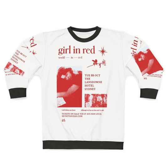 Girl In Red World In Red Tour Indie Pop Sweatshirt