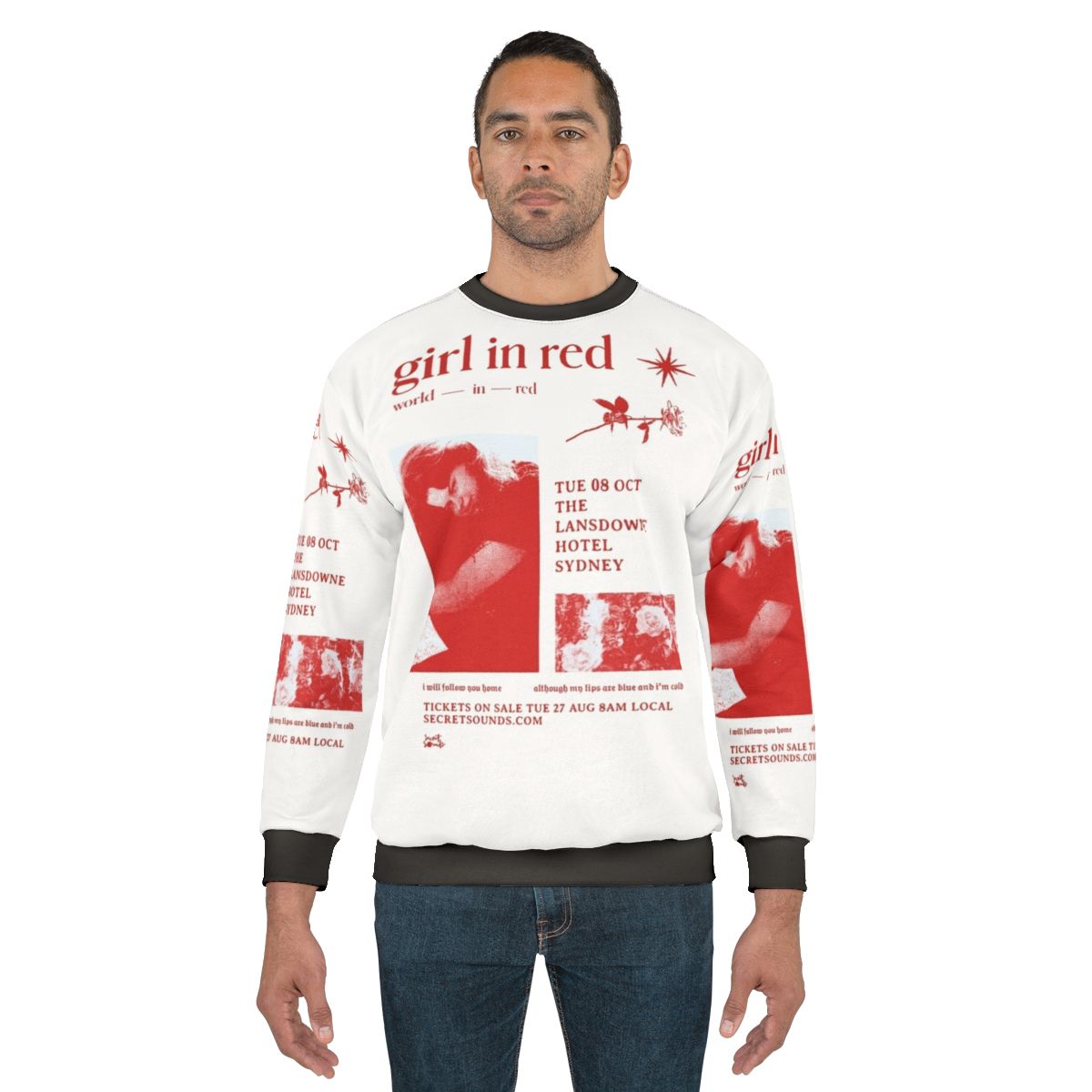 Girl In Red World In Red Tour Indie Pop Sweatshirt