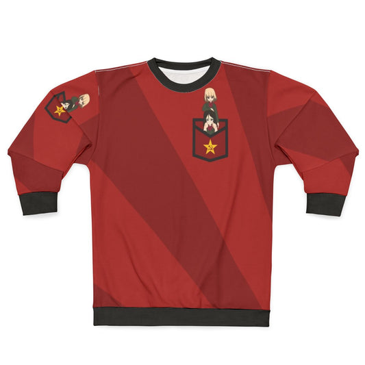 Girls Und Panzer Katyusha and Nonna Anime Sweatshirt