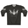 Git Wizard Programmer Sweatshirt featuring a monochrome pixel art design