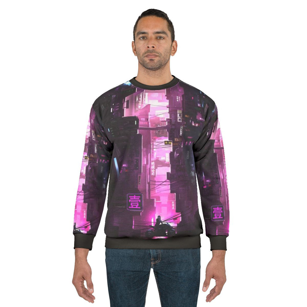 Gits Cyberpunk 2 Anime Sweatshirt
