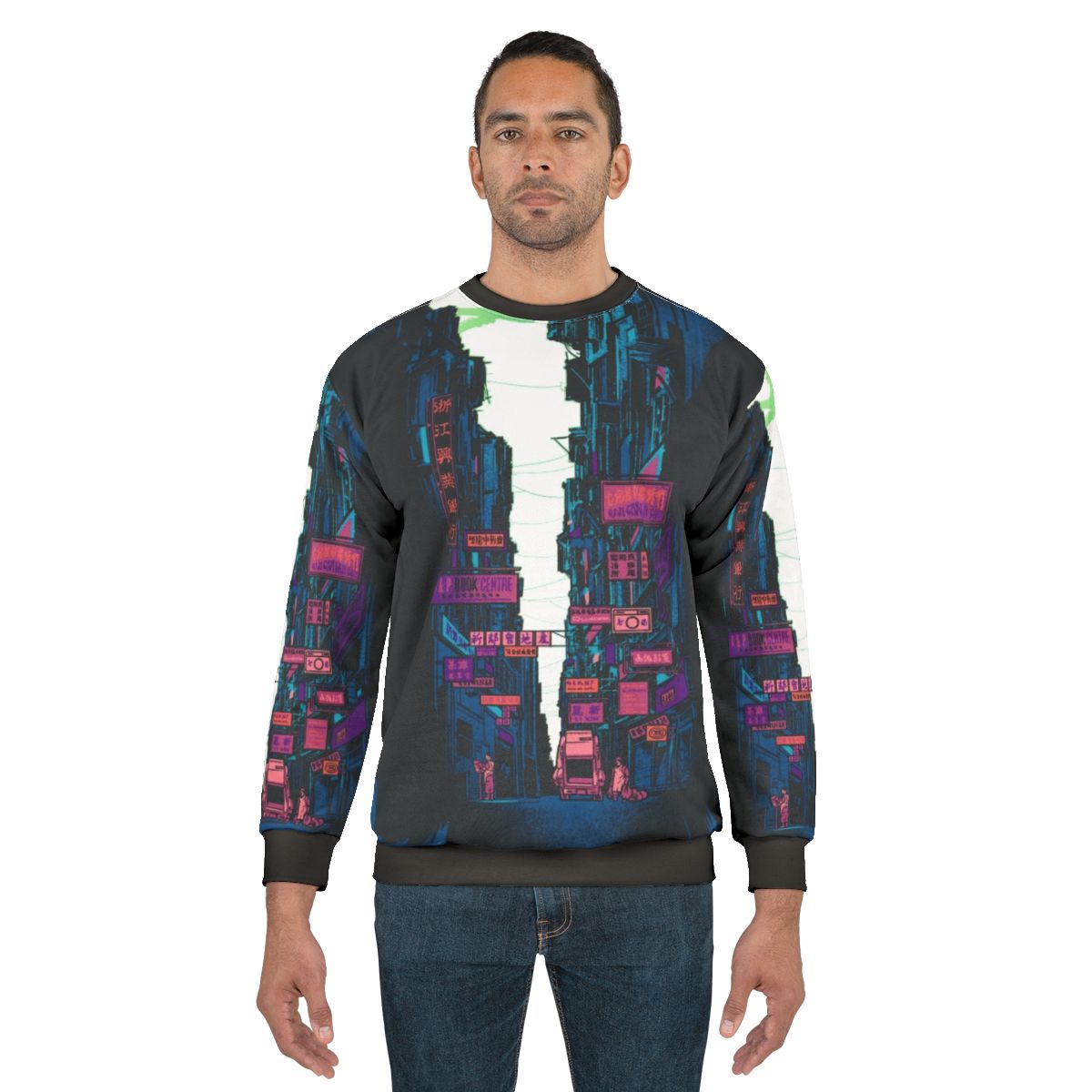 Gits Mondo 1 Anime Cyberpunk Sweatshirt