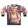 Galaxy print "Give Me Space" sweatshirt for science geeks and astrology lovers