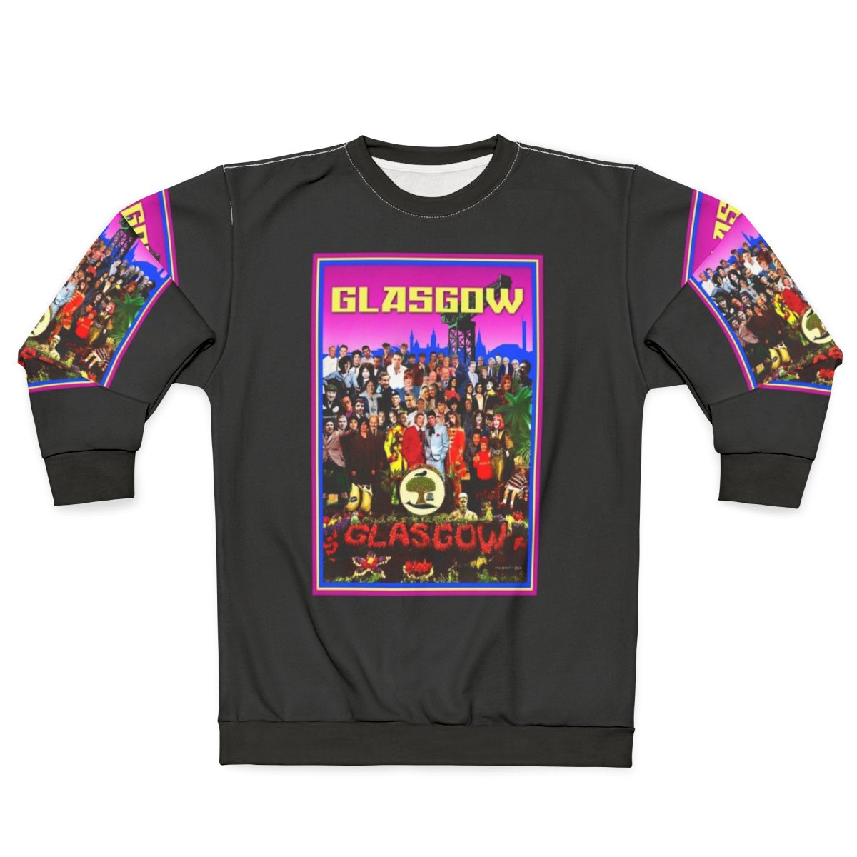 Glasgow Sweatshirt featuring Stu Who Comedy