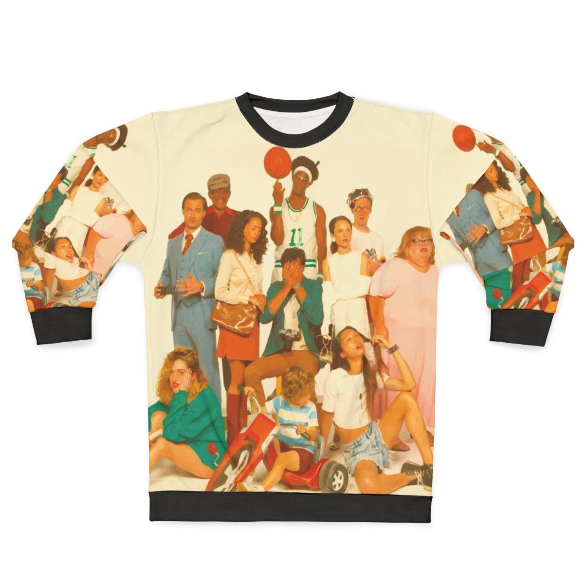 Glass Animals "How To Be A Human Being" Colorful Sweatshirt