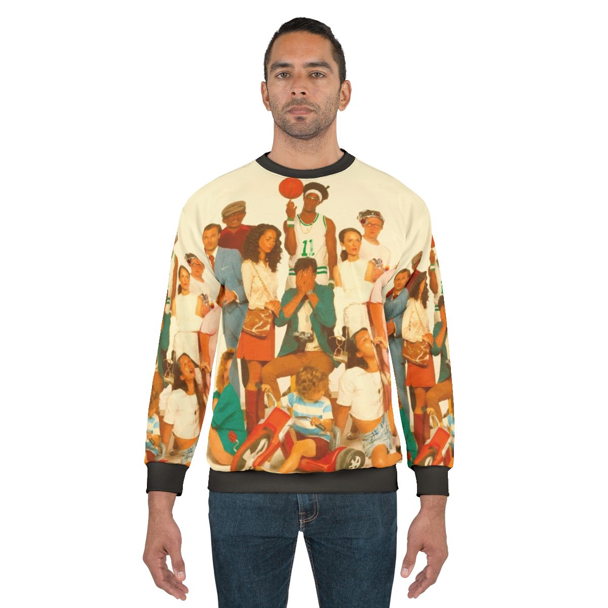 Glass Animals "How To Be A Human Being" Colorful Sweatshirt