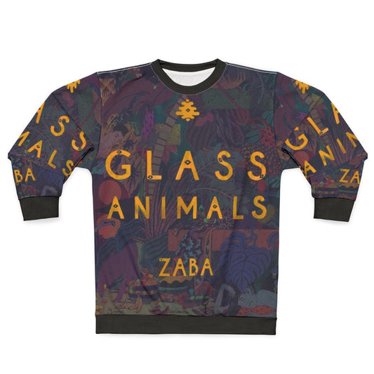Glass Animals Trippy Sweatshirt with Indie Pop Album Art Design