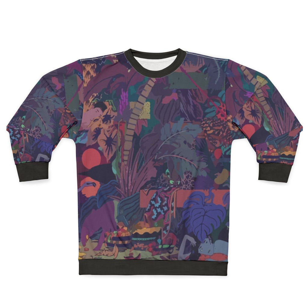 Glass Animals Zaba Colorful Graphic Sweatshirt