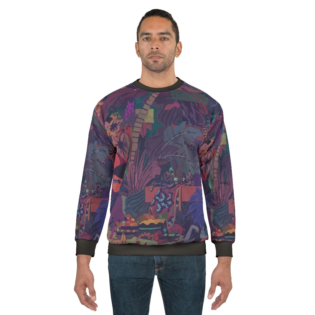 Glass Animals Zaba Colorful Graphic Sweatshirt