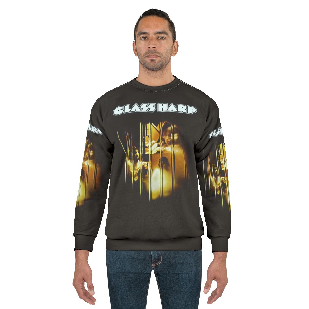Glass Harp Self-Titled Vintage Retro Christian Rock Band Sweatshirt