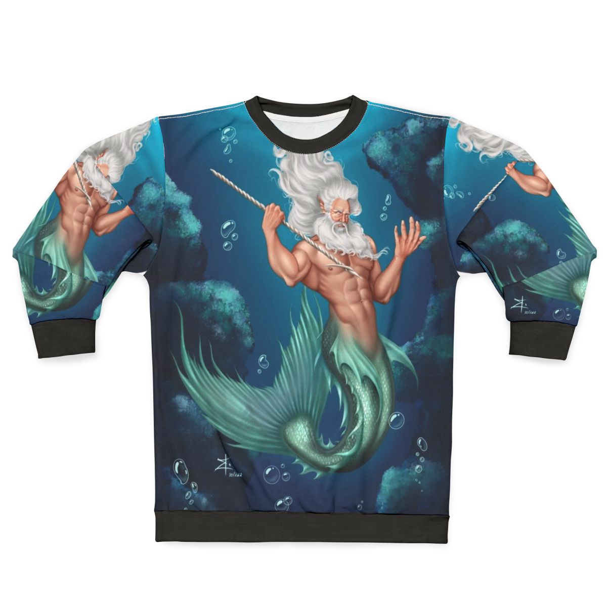 Glaukos Greek Mythology Sea God Sweatshirt