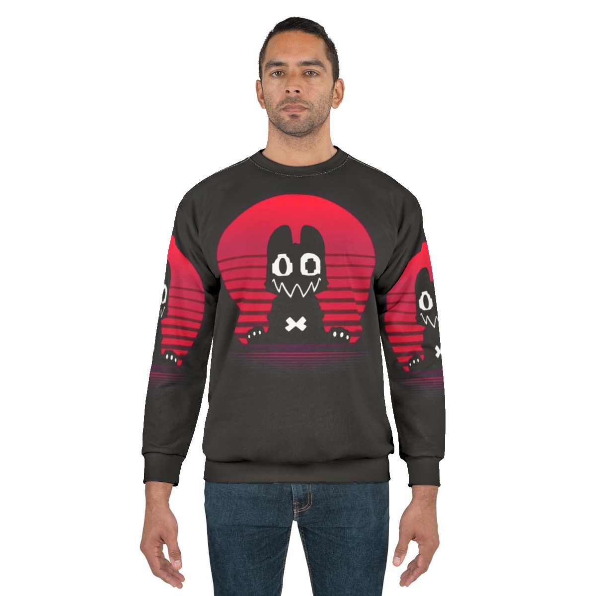 Gleipnir Shuichi Kagaya Anime Sweatshirt with Cat and Dog Design