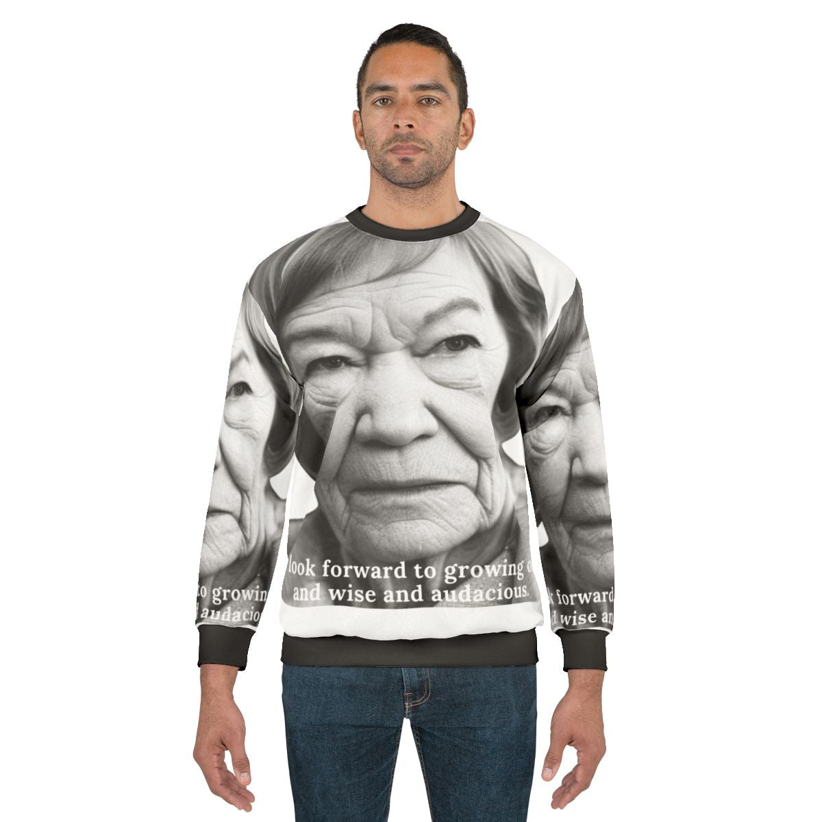 Glenda Jackson Iconic Portraits and Artwork Sweatshirt