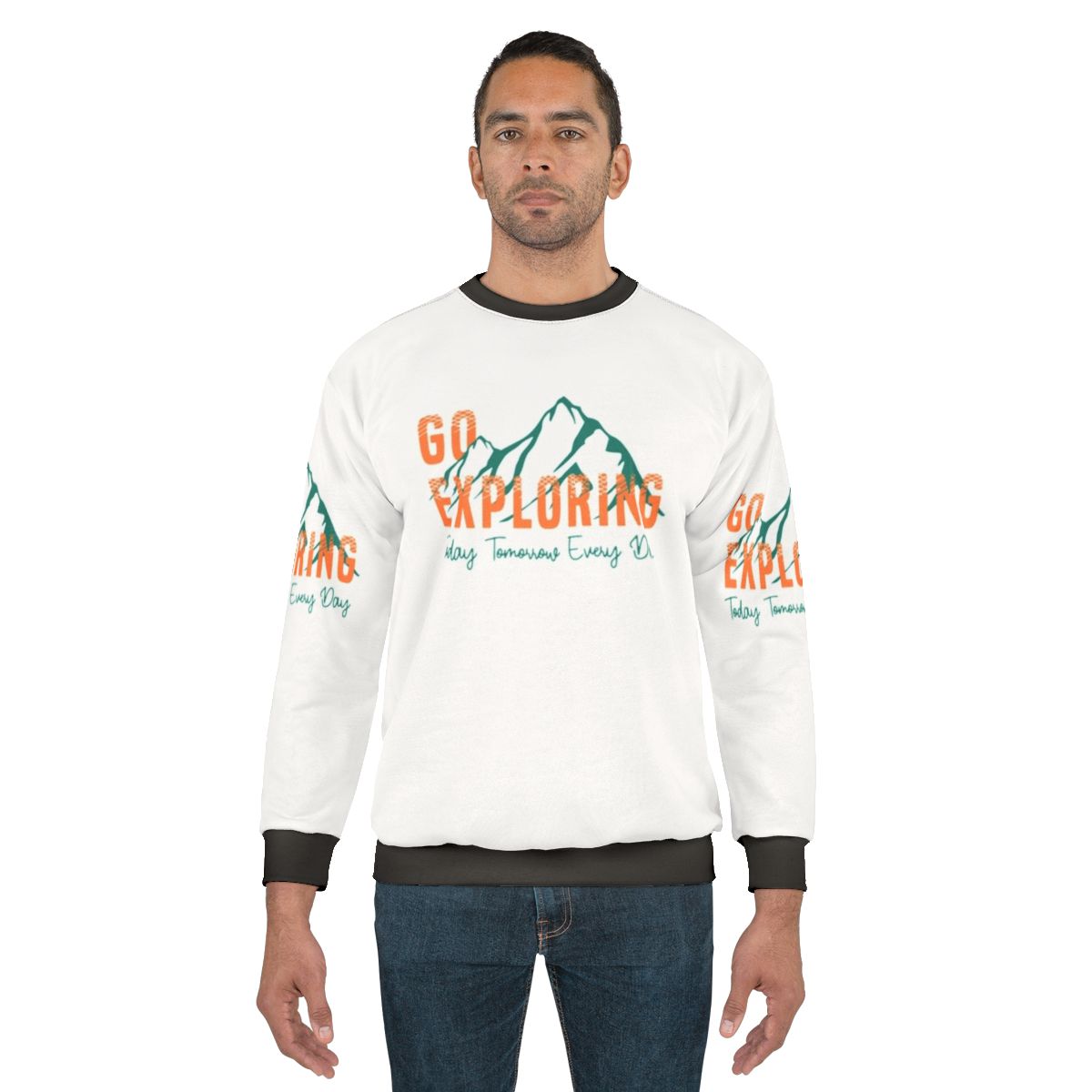 Retro 1980s PanAm inspired sweatshirt