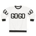 Go-Go Sweatshirt with 80s Pop Music Graphic