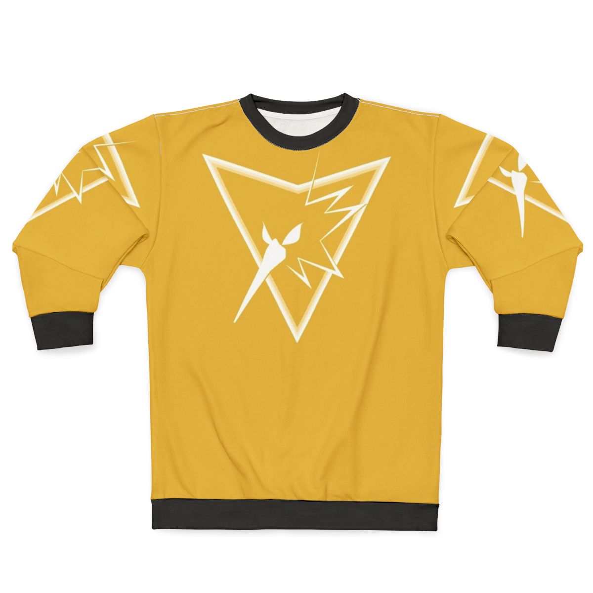 Team Instinct Zapdos Inspired Pokemon Go Sweatshirt