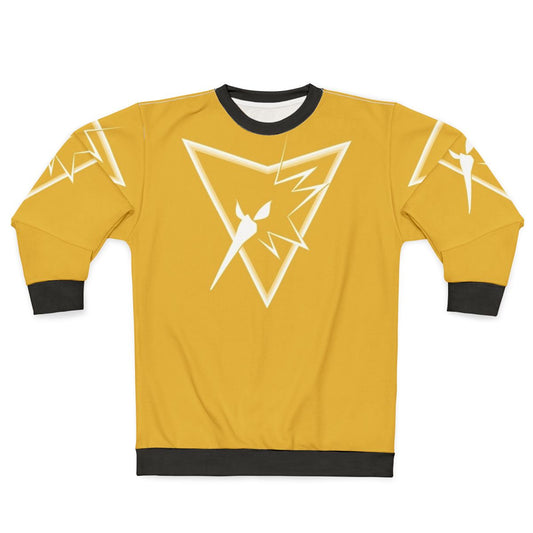 Team Instinct Zapdos Inspired Pokemon Go Sweatshirt