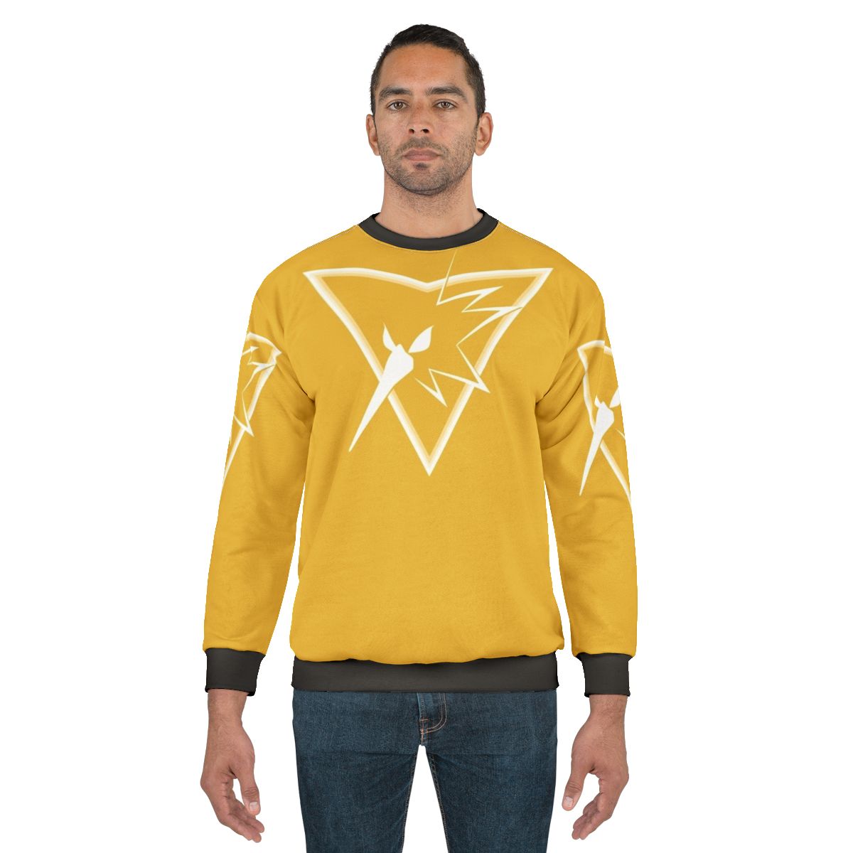 Team Instinct Zapdos Inspired Pokemon Go Sweatshirt