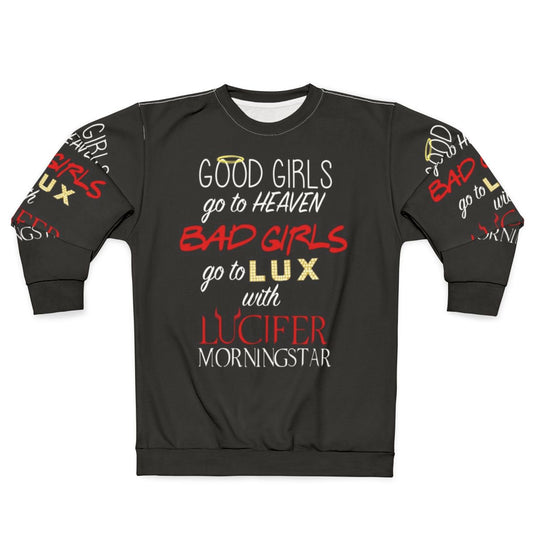Lucifer Morningstar sweatshirt with tom ellis