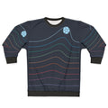 Minimalist 80s style goal line sweatshirt