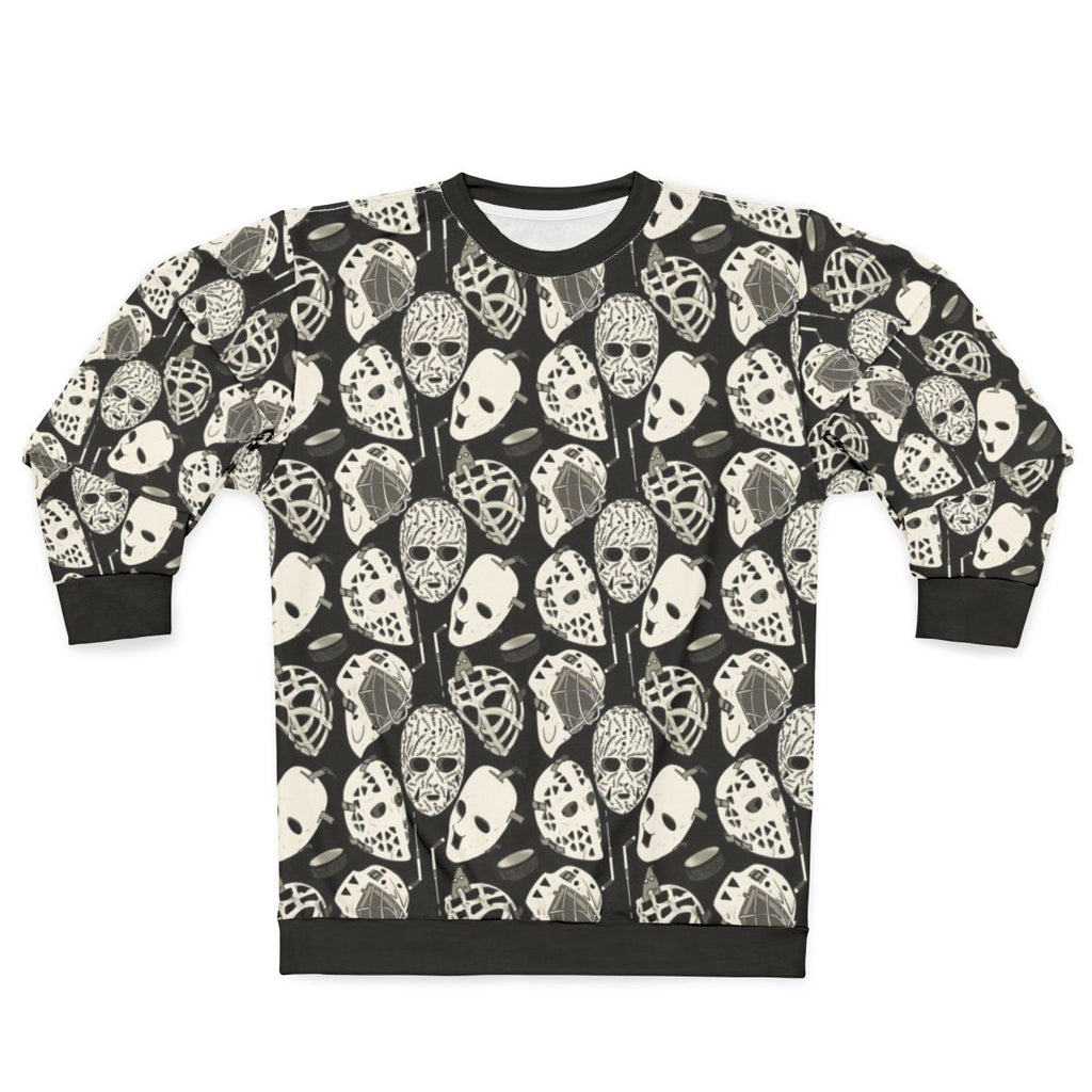 Vintage Goalie Bones Hockey Sweatshirt