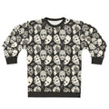 Vintage Goalie Bones Hockey Sweatshirt